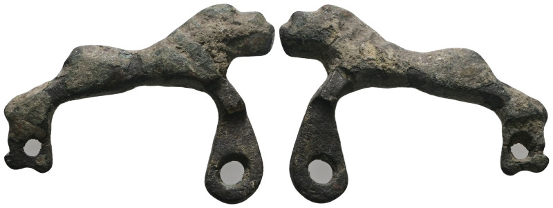 Weight 5,90 gr - Diameter 34 mm. Ancient Bronze figurine.
