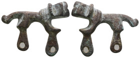 Weight 9,71 gr - Diameter 32 mm. Ancient Bronze Figurine.
