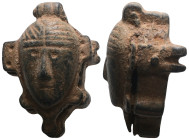Weight 41,74 gr - Diameter 37 mm. Ancient Bronze Figure