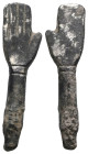 Weight 4,39 gr - Diameter 33 mm. Ancient Bronze Figure.