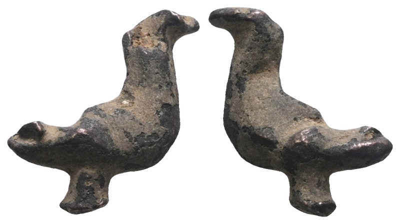 Weight 3,68 gr - Diameter 21 mm. Ancient Bronze Figure.