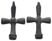 Weight 3,77 gr - Diameter 28 mm. BYZANTINE EMPIRE.Cross.(8th-10th century).Ae. Sold as seen.