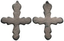 Weight 4,35 gr - Diameter 34 mm. BYZANTINE EMPIRE.Cross.(8th-10th century).Ae. Sold as seen.