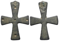 Weight 4,32 gr - Diameter 36 mm. BYZANTINE EMPIRE.Cross.(8th-10th century).Ae. Sold as seen.