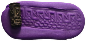 Weight 1,67 gr - Diameter 13 mm. Ancient Rulo seal.