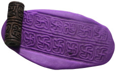 Weight 12,36 gr - Diameter 24 mm.Ancient Rulo seal.