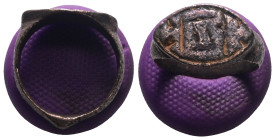 Weight 4,68 gr - Diameter 20 mm. Ancient Bronze Ring.