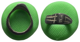 Weight 2,66 gr - Diameter 18 mm. Ancient Bronze Ring.