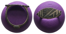Weight 1,64 gr - Diameter 18 mm. Ancient Bronze Ring.