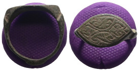 Weight 4,56 gr - Diameter 21 mm. Ancient Bronze Ring.