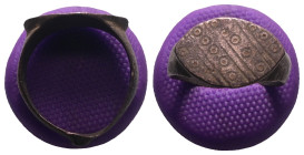 Weight 4,19 gr - Diameter 21 mm. Ancient Bronze Ring.