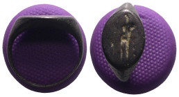 Weight 4,41 gr - Diameter 17 mm. Ancient Bronze Ring.