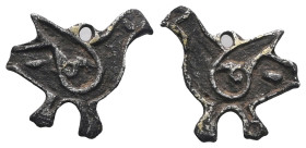 Weight 1,11 gr - Diameter 17 mm. Ancient Silver Necklace.