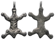 Weight 2,58 gr - Diameter 26 mm. Ancient Silver Necklace.