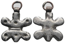 Weight 3,00 gr - Diameter 20 mm. Ancient Silver Necklace.