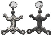 Weight 3,15 gr - Diameter 25 mm. Ancient Silver Necklace.