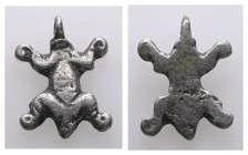 Weight 3,52 gr - Diameter 22 mm. Ancient Silver Necklace.