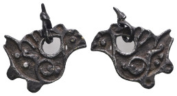Weight 0,88 gr - Diameter 15 mm. Ancient Silver Necklace.