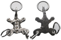 Weight 3,79 gr - Diameter 22 mm. Ancient Silver Necklace.