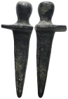 Weight 8,38 gr - Diameter 42 mm. Ancient Bronze Pendant.