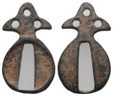 Weight 2,65 gr - Diameter 26 mm. Ancient Bronze Pendant.