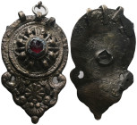 Weight 22,44 gr - Diameter 54 mm. Ancient Bronze Pendant.