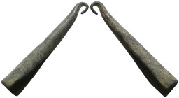 Weight 3,47 gr - Diameter 43 mm. Ancient Bronze Pendant.