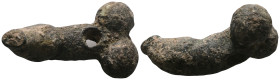 Weight 52,50 gr - Diameter 47 mm. Ancient Bronze Pendant.