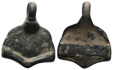 Weight 11,89 gr - Diameter 36 mm. Ancient Bronze Pendant.
