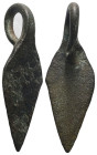 Weight 2,77 gr - Diameter 35 mm. Ancient Bronze Pendant.