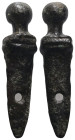 Weight 7,89 gr - Diameter 39 mm. Ancient Bronze Pendant.