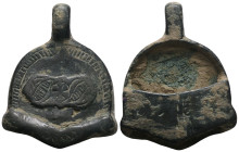 Weight 13,38 gr - Diameter 39 mm. Ancient Bronze Pendant.