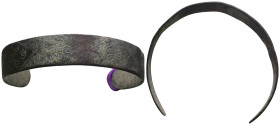 Weight 16,68 gr - Diameter 57 mm. Ancient Bronze Bracelet.