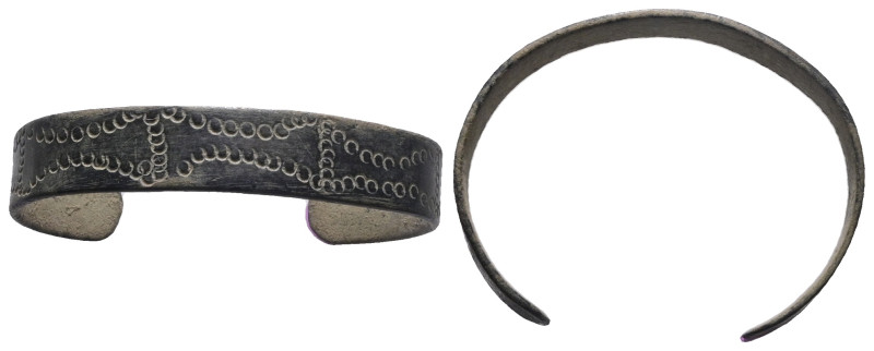 Weight 8,26 gr - Diameter 43 mm. Ancient Bronze Bracelet.