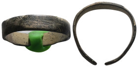 Weight 12,21 gr - Diameter 34 mm. Ancient Bronze Bracelet.
