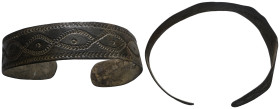 Weight 12,86 gr - Diameter 58 mm. Ancient Bronze Bracelet.