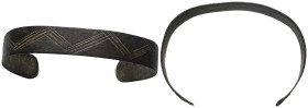 Weight 9,83 gr - Diameter 58 mm. Ancient Bronze Bracelet.