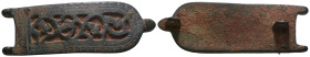 Weight 17,37 gr - Diameter 55 mm.Ancient Bronze Belt Buckle.