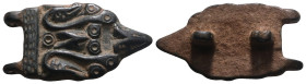Weight 13,93 gr - Diameter 38 mm. Ancient Bronze Belt Buckle.