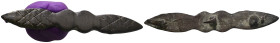 Weight 12,12 gr - Diameter 73 mm. Ancient Bronze Belt Buckle.