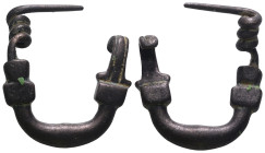 Weight 7,89 gr - Diameter 31 mm. Ancient Bronze Fibula.
