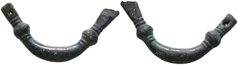 Weight 23,13 gr - Diameter 58 mm.Ancient Bronze Fibula.