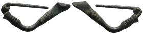 Weight 4,95 gr - Diameter 38 mm. Ancient Bronze Fibula.