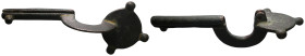 Weight 31,49 gr - Diameter 89 mm. Ancient Bronze Fibula.