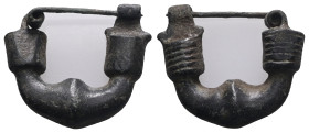 Weight 5,32 gr - Diameter 23 mm. Ancient Bronze Fibula.