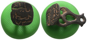 Weight 3,88 gr - Diameter 24 mm. Ancient Bronze Seal.