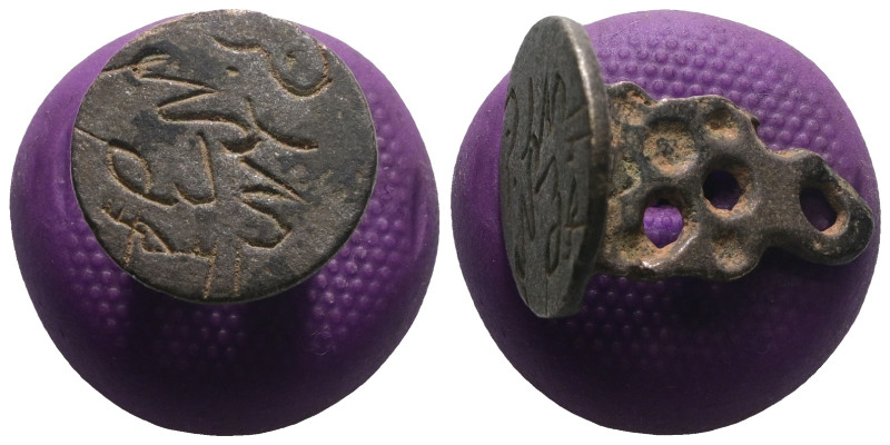 Weight 5,01 gr - Diameter 19 mm. Ancient Bronze Seal.