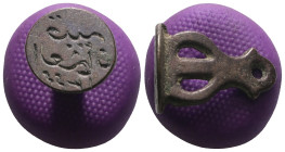 Weight 3,75 gr - Diameter 21 mm. Ancient Bronze Seal.