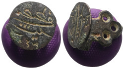 Weight 6,10 gr - Diameter 19 mm. Ancient Bronze Seal.