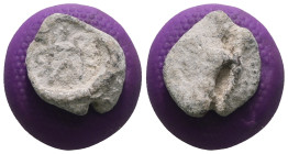 Weight 2,27 gr - Diameter 14 mm. BYZANTINE LEAD SEAL.(Circa 7th-11th Century).Pb.